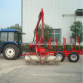 Ce Certificate Zm5004 Log Loading Trailer with Crane for Sale